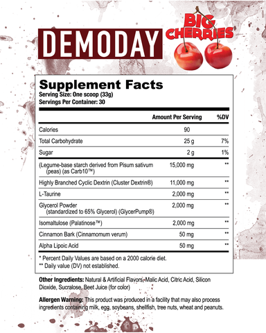Axe & Sledge Demo Day (30 servings)