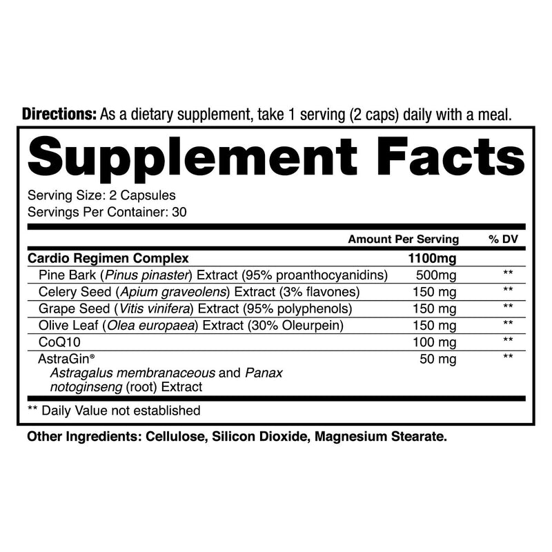 Dragon Pharma Cardio Daily Rx (30 Servings)