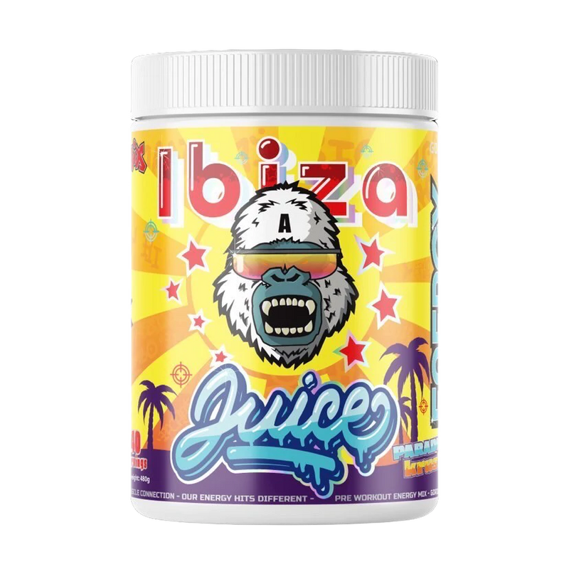 Gorilla Alpha Ibiza Juice Pre Workout 480g / 40 Servings