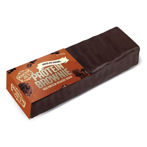 Mountain Joes Chocolate Caramel Brownie(10x60g)