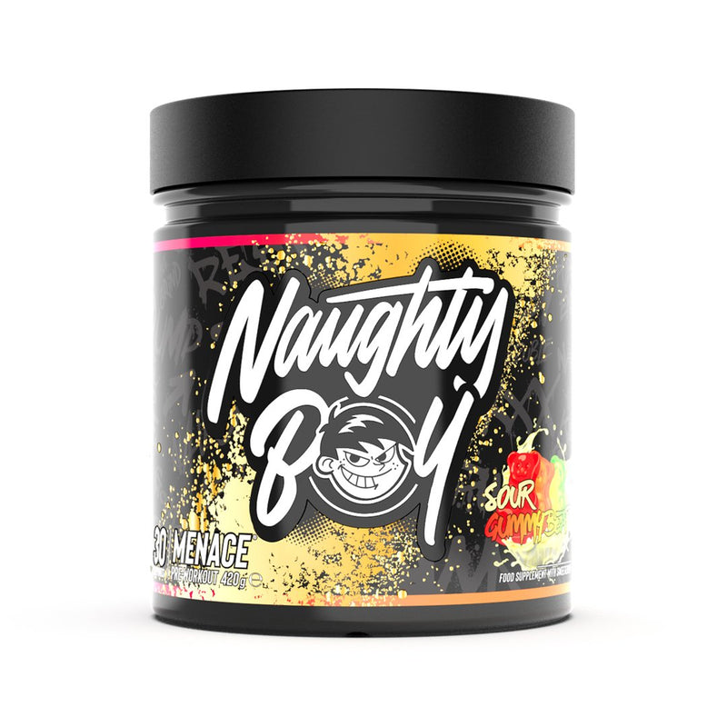 Naughty Boy Menace Pre Workout (30 Servings) with FREE SHAKER