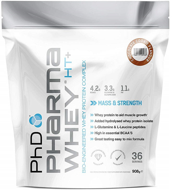 PhD Pharma Whey HT+ 908g / 36 Servings