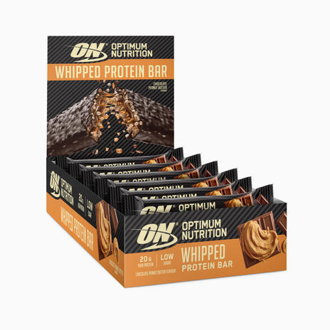 Optimum Nutrition Whipped Protein Bar (box of 10 x 60g bars)