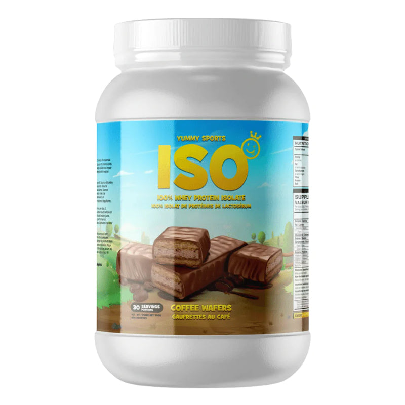 Yummy Sports ISO - 100% Whey Protein Isolate Powder - 960g / 2lb - 30 servings