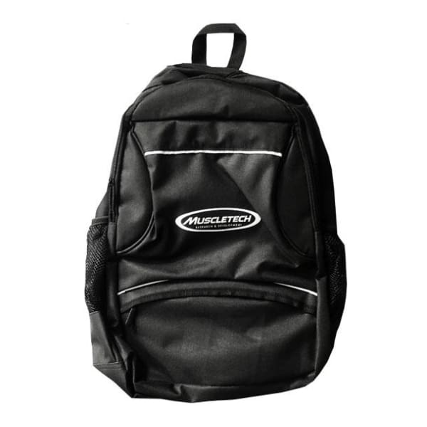 MuscleTech Black Backpack